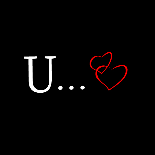 U Name Picture - red heart