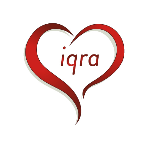 Iqra Name Picture - text in heart
