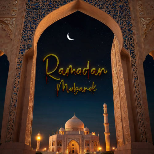 Ramadan Mubarak Image - taj mahal