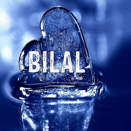 heart shape ice Bilal Boy Name - ice heart shape