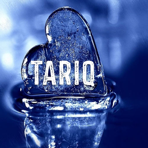 ice shape heart Tariq Name Picture - ice heart