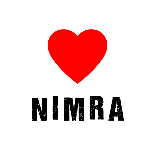 Nimra text with red heart Nimra Name Image - text with red heart