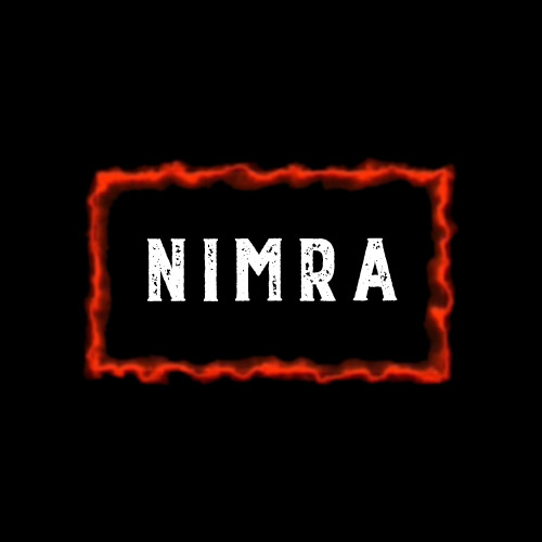 neon red outline box Nimra Name Image - red outline box shape