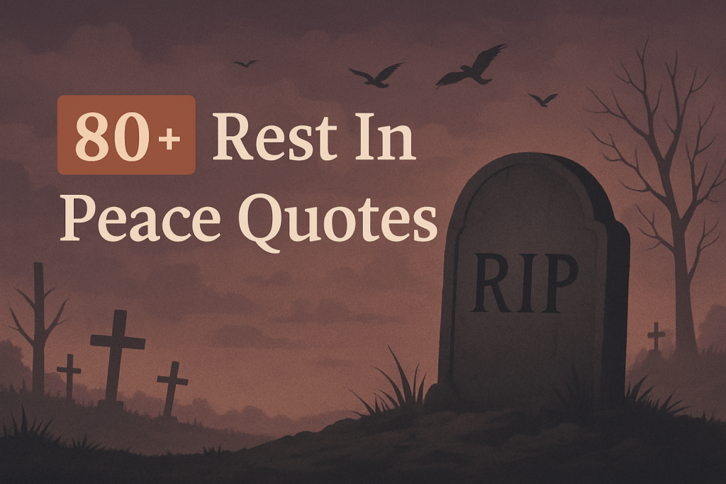 rest in peace quotes- 100 famous quotes rip and memorial.